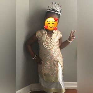 Beautiful handmade Islamic dress.